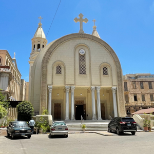 Saint Mark’s Cathedral Coptic church in Alexandria