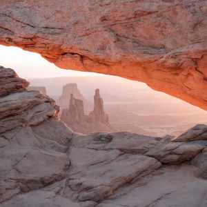 View on top of Mount Sinai in Egypt