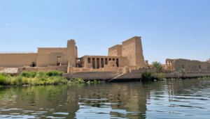 Temple Of Isis on Philae Island on the banks of the Nile